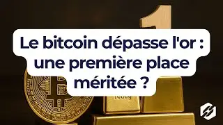 Le bitcoin d&eacute;passe l'or : une premi&egrave;re place m&eacute;rit&eacute;e ? (Actus cryptos du 15 juillet 2025)