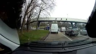 Driving Navigation : Nottingham Bramcote Island Bramcote Village 2