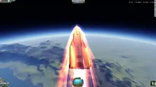 Flying the Star Hopper in Kerbal Space Program