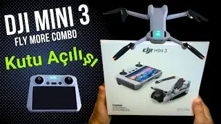 Kutu Açılışı: DJI Mini 3 - Fly More Combo