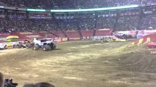 Lucas Oil Crusader, last ever freestyle in the Minneapolis Metrodome. 12/7/13
