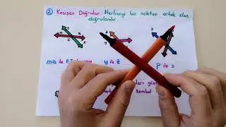 5. SINIF MATEMATİK/ İKİ DOĞRUNUN BİRBİRİNE GÖRE DURUMLARI