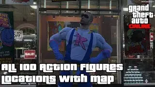 GTA Online - All 100 Action Figures Locations with Map (Complete Guide)