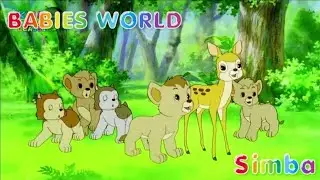 SIMBA CARTOON IN HINDI EPISODE 05 🦁| BABIES WORLD 👶| #foryou #cartoon #disney #subscribe #simba #fy