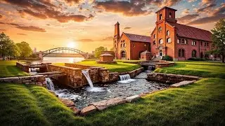 Mill Ruins Park: Exploring History: Virtual Walking Tour of Minneapolis' Industrial Marvel!