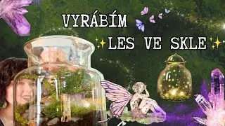 Vyrobila jsem si ✨LES VE SKLE✨- nejvíc uklidňující činnost ever! 🪷🌲