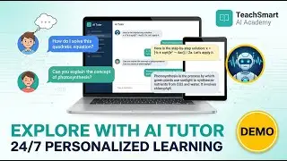 Explore Lesson Materials Using AI Tutor | TeachSmart AI Academy Demo