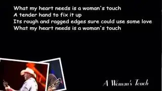A woman's touch - TOBY KEITH (lyrics)