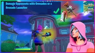 Damage Opponents with Grenades or a Grenade Launcher Quest in Fortnite | Challenge Guide 💥🔫