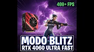 BLIZT MODO RENDIMIENTO✅RTX 4060 EN 2026✅RTX 8GB✅ FORNITE BLIZT🔴MSI🔴CHUN LI