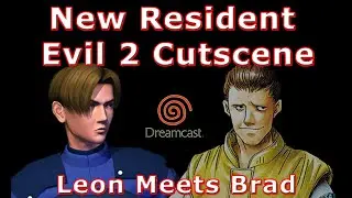 Leon meets Brad- custom RE2 cutscene for Dreamcast