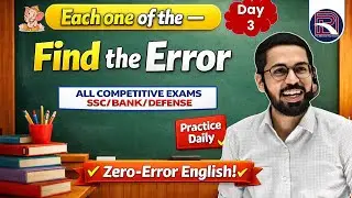 Each One of the – Singular or Plural? | SSC & Bank Grammar Concept | RPS Eduhub