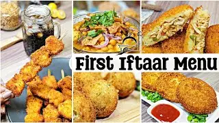 First Iftar Menu Recipes 2024 | (Ramadan Special) | 4 Ramadan Special Iftar Menu Ideas | Rahi Cooks