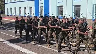 Treinamento desfile 3º BE Cmb