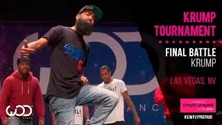 Bad Newz vs Pun | Krump Battle Finals | World of Dance Las Vegas 2015 | #WODVEGAS15