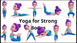 Yoga for Strong Bones | Growth & Energy Routine | Kids&rsquo; Yoga