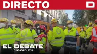 DIRECTO | Se derrumba un edificio en pleno centro de Madrid