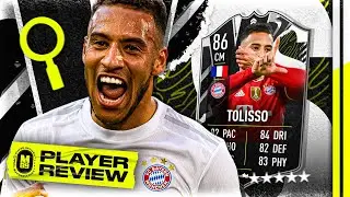 ОБЗОР ИГРОКА SHOWDOWN TOLISSO | 86 ОБЗОР SHOWDOWN TOLISSO | FIFA 21 Ultimate Team