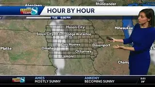 Slow warming Tuesday, rollercoaster of temperatures ahead this week