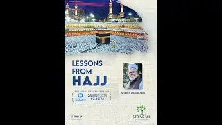 Lesson from #Hajj | Sheikh Majdi Aqil