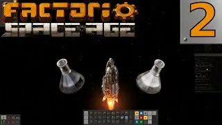Escaping the planet in Factorio Space Age [02]