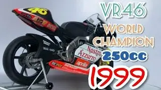Обзор велосипеда апрель 250cc чемпион мира 1999 года Валентино Росси