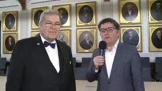 Rostocker Uni-Rektor Prof. Wolfgang Schareck zum Jubil&auml;umsjahr