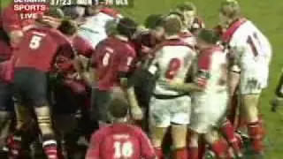 Munster v Ulster 03/12/05  Justin Harrisons Yellow Card