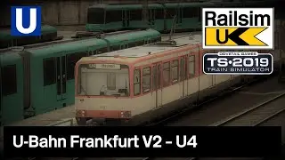 Drivers Eye View - TS2019 - U-Bahn Frankfurt V2 - Route U4