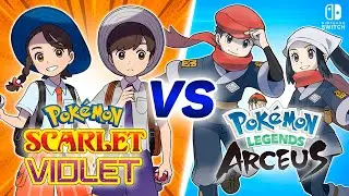 QUAL MELHOR?? Pok&eacute;mon Scarlet e Violet ou Pok&eacute;mon Legends Arceus