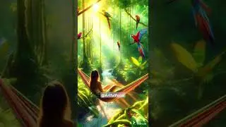 Amazon forest by ai || Artfull Focus || #artful #aiart #colorfulvisuals ||