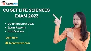 CG SET LIFE SCIENCES Question Bank 2023, Exam Pattern, Notification, Online Test Series