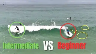 Beginner surfer video analysis - How to go from beginner to intermediate surfing