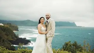 Alyssa & Austin | Princeville Makai Golf Course Elopement