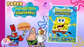 Paper SPONGEBOB Squarepants! Tangkap Ubur-ubur Dan Bikin Krabby Patty- Goduplo TV