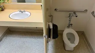 City Hall Unisex Restroom With A Kohler Wellcomme!