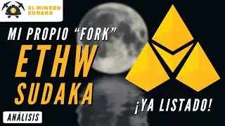 ETHW SUDA! MI PROPIO ETHEREUM POW! YA LISTADO!