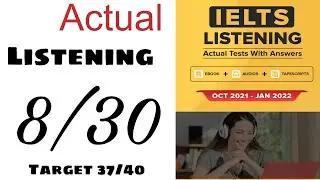 ACTUAL listening test 8 oct-2021 Jan 2022 ( Martin Hansen )