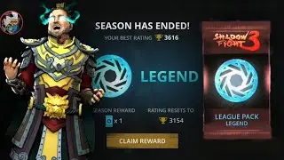 Shadow Fight 3 Official Reward For Legend League Wrost Pack :( No-7
