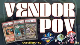 Pokemon Vendor POV | Columbia SC Sports Wax Promotions | $5K+ TRADE!