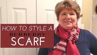 BURBERRY LIGHTWEIGHT CHECK WOOL AND SILK SCARF