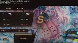 5.75 * Pr0gst3r | Koigokoro by PrimastellaDelis' Insane l 99,72% ( 0❌) Osu!