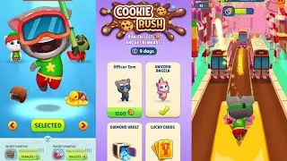 Cookie 🍪 Rush Event | Splashy Tom | Talking Tom gold Run |