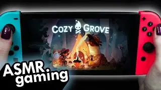 ASMR 1H Soft Spoken Gaming 🎮 | Cozy Grove Gameplay 👻 (cute, cozy video game!)