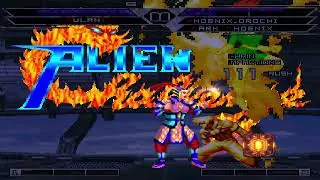 KOF MUGEN Mulan EX vs Tag Phoenix Orochi & Dark Phoenix