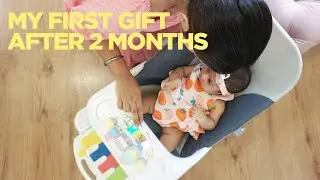 2month old girl best bouncer in india  #firsttoy #babygirl