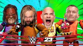 WWE Superstars are ANIMATRONICS in WWE 2K23 Royal Rumble