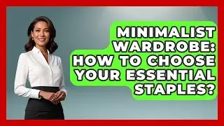 Minimalist Wardrobe: How To Choose Your Essential Staples? - Age With Style Coach