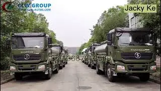 Off Road 4x4 Shacman Fuel Tank Truck With 2 Units Dispenser