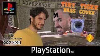 Crash Bandicoot 2: Cortex Strikes Back - Tiny Tiger Boss Theme (Bass cover) // Better call John!